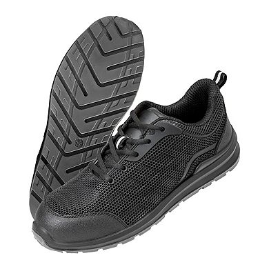 Result Work-Guard Unisex All Black Safety Trainers