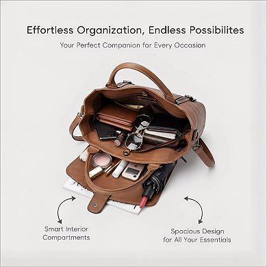 Large Hobo Purse Multiple Pockets Tote with Adjustable Strap