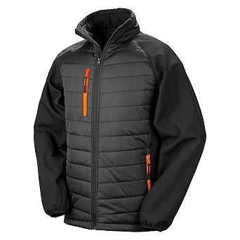 Result Unisex Adult Compass Softshell Padded Jacket