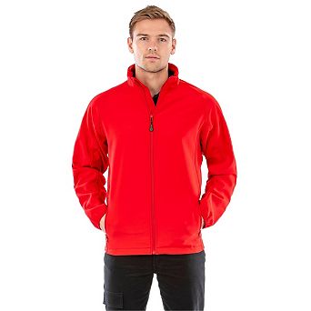 Result Genuine Mens Printable Soft Shell Jacket