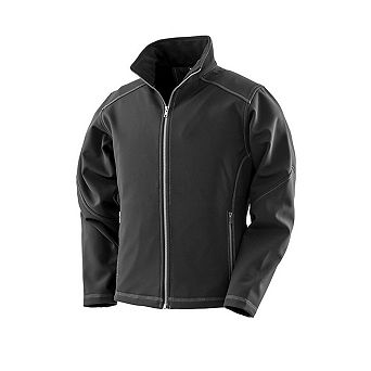 Result Work-Guard Womens/Ladies Treble Stitch Soft Shell Jacket