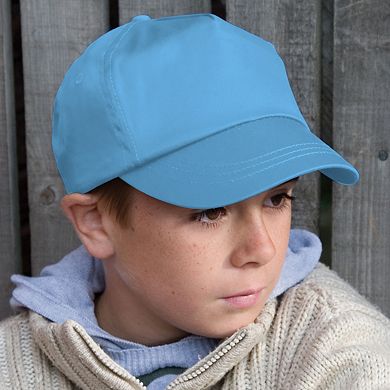 Result Unisex Childrens/Kids Plain Basebll Cap
