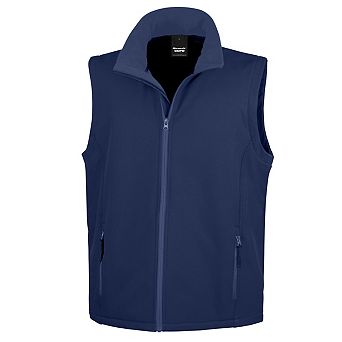 Result Mens Core Printable Soft Shell Bodywarmer