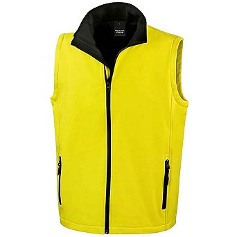Result Mens Core Printable Soft Shell Bodywarmer