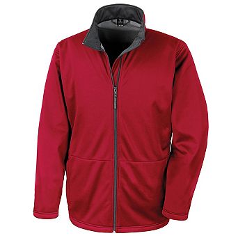 Result Core Mens Plain Soft Shell Jacket