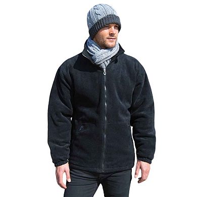 Result Core Mens Quilted Polartherm Winter Fleece Jacket