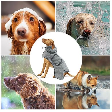 1 Pc Dog Bathrobe Pet Towel Soft Fast-Drying for Cats and Dogs