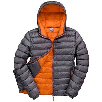 Result Urban Mens Snow Bird Hooded Jacket