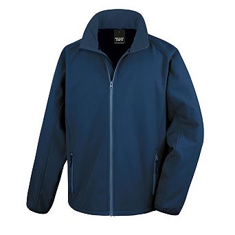Result Core Mens Printable Soft Shell Jacket