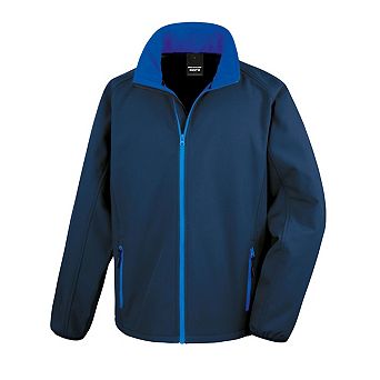 Result Core Mens Printable Soft Shell Jacket
