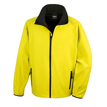 Result Core Mens Printable Soft Shell Jacket