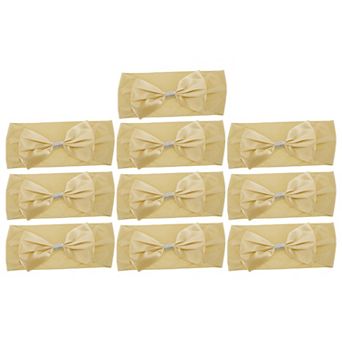 10 pc Stretch Chair Cover Band with Buckle for Wedding Decoration 13.78"x5.91"