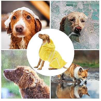 1 Pc Dog Bathrobe Soft Fast-Drying Pet Towel Bath Robe Absorbent Dog Drying Coat Bath Robe