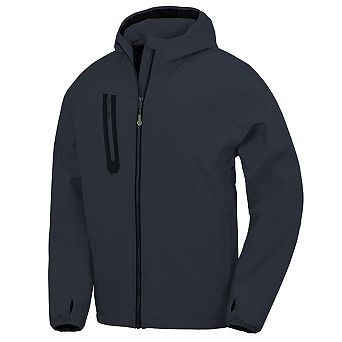 Result Genuine Mens 3 Layer Hooded Soft Shell Jacket