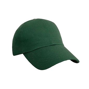 Result Headwear Pro Style Plain Heavy Brushed Cotton Baseball Cap