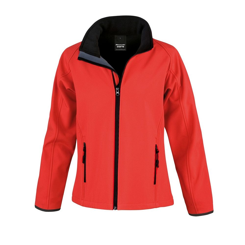 Result Core Womens/Ladies Printable Soft Shell Jacket