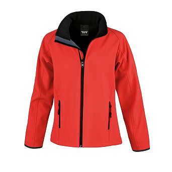 Result Core Womens/Ladies Printable Soft Shell Jacket