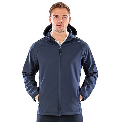 Result Mens Hooded 3 Layer Soft Shell Jacket