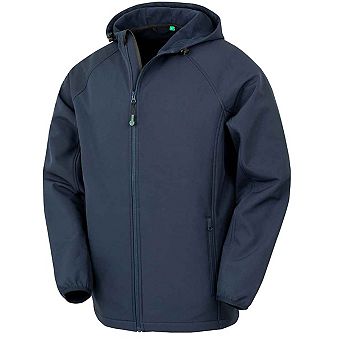 Result Mens Hooded 3 Layer Soft Shell Jacket