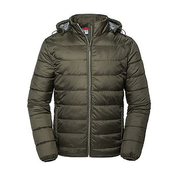 Russell Mens Nano Hooded Padded Jacket
