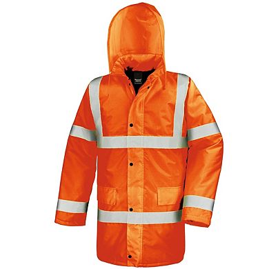 SAFE-GUARD by Result Mens Motorway Hi-Vis Jacket