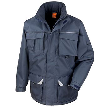 WORK-GUARD by Result Mens Sabre Padded Long Coat