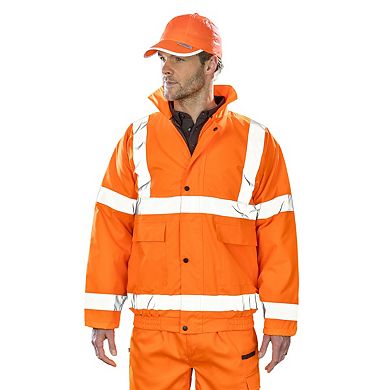 Result Core Mens Core Hi-Vis Safety Blouson Jacket