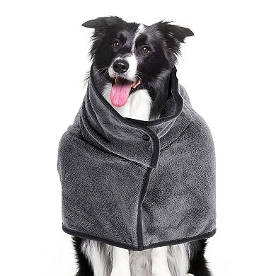 1 Pc Dog Bathrobe Soft Pet Towel Fast-Drying Dog Towel for Cats and Dogs
