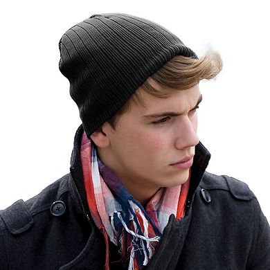Result Winter Essentials Unisex Adult Knitted Cotton Beanie