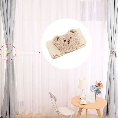 2pcs Curtain Tiebacks for Drapes, Curtain Holdbacks Wall Decoration,
