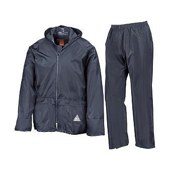 Result Unisex Adult Waterproof Jacket And Trousers Set