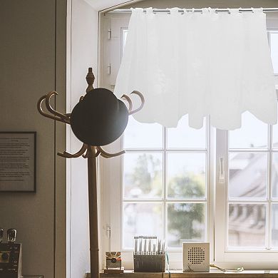 Short Kitchen Curtains for Bathroom Windows Cabinet Decor 55.12"Lx17.72"W 1Pc