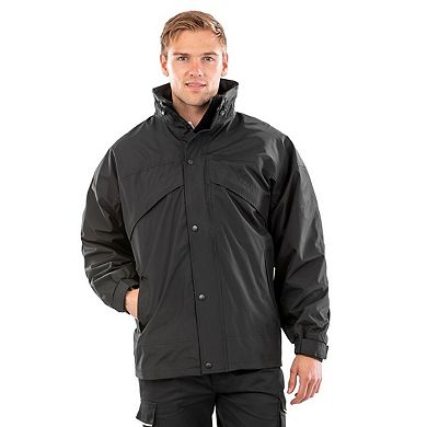 Result Mens Zip And Clip Waterproof 3 in 1 Jacket