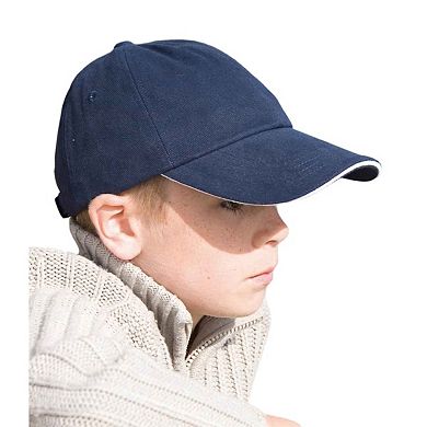 Result Headwear Childrens/Kids Heavy Brushed Cotton Low Profile Baseball Cap
