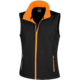 Result Womens/Ladies Core Printable Soft Shell Bodywarmer