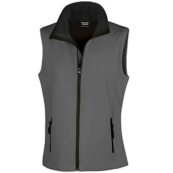 Result Womens/Ladies Core Printable Soft Shell Bodywarmer