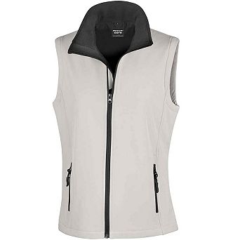 Result Womens/Ladies Core Printable Soft Shell Bodywarmer