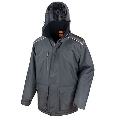 WORK-GUARD by Result Mens Vostex Long Length Coat