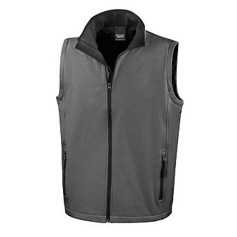 Result Mens Printable Softshell Body Warmer