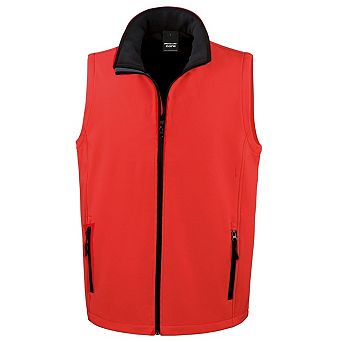 Result Mens Printable Softshell Body Warmer