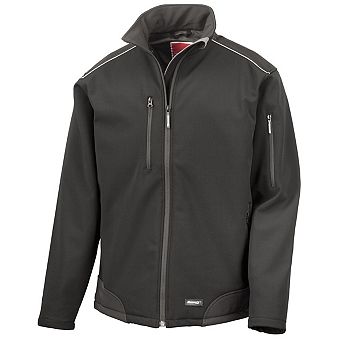 WORK-GUARD by Result Unisex Adult Ripstop Soft Shell Jacket