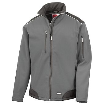 WORK-GUARD by Result Unisex Adult Ripstop Soft Shell Jacket