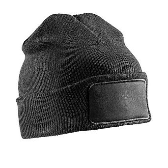 Result Winter Essentials Unisex Adult Thinsulate Printer Patch Beanie