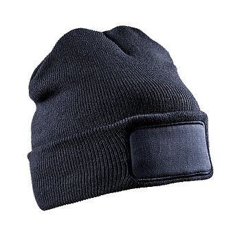 Result Winter Essentials Unisex Adult Thinsulate Printer Patch Beanie