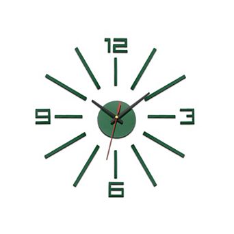 30-60cm Modern Frameless DIY Wall Clock, Large Mirror Acrylic Numeral, Oversized Vintage Clock