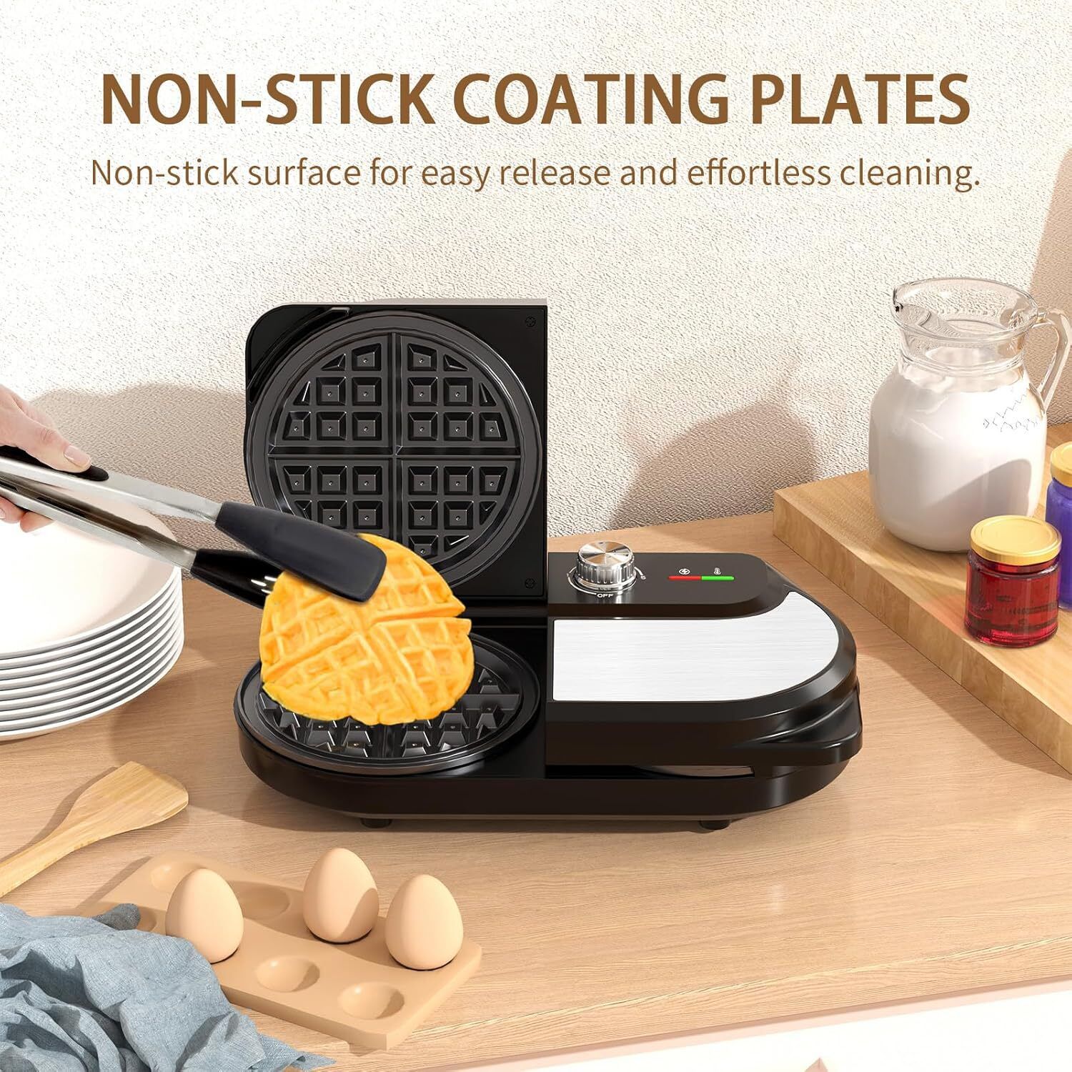 YASHE Waffle Maker