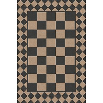 Checkered Easy Area Rugs Large Modern Rugs for Bedroom Non-Slip Neutral Plaid