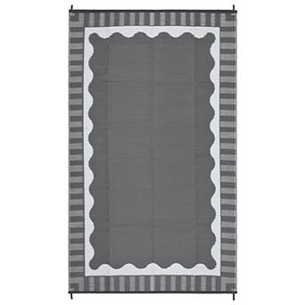 Reversible Outdoor Rug Waterproof Modern Plastic Straw Rugs, Camping Rugs for RV
