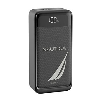 Nautica 30000mAh 22.5W Power Bank, Hi-Speed Charging with USB-A and USB-C Ports with Power display