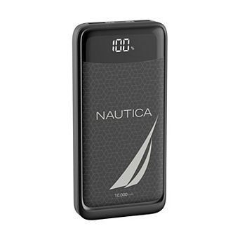 Nautica 10000mAh 22.5W Power Bank, Hi-Speed Charging with USB-A and USB-C Ports with Power display